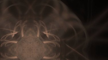 Fantezi kaotik renkli fraktal desen. Soyut Fraktal şekiller. 3D render resimde arka plan veya duvar kağıdı.