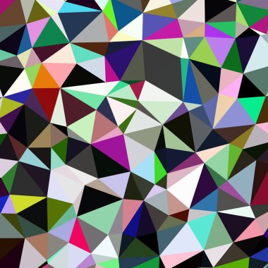 Arka plan çok renkli geometrik poligonal.