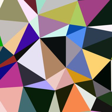 Arka plan çok renkli geometrik poligonal.