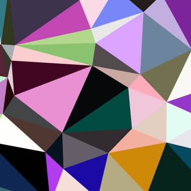 Arka plan çok renkli geometrik poligonal.