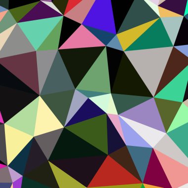 Arka plan çok renkli geometrik poligonal.