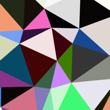 Arka plan çok renkli geometrik poligonal.