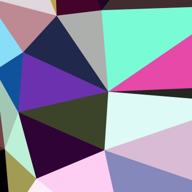 Arka plan çok renkli geometrik poligonal.