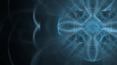 Fantezi kaotik renkli fraktal desen. Soyut Fraktal şekiller. 3D render resimde arka plan veya duvar kağıdı.