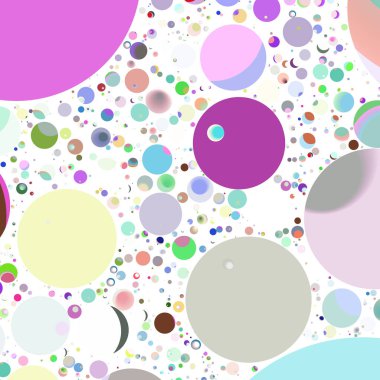 Çok renkli geometrik daire arka plan seamless modeli.