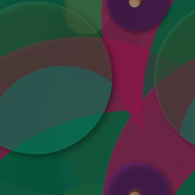 Daire saydam arka plan - eğilim seamless modeli.