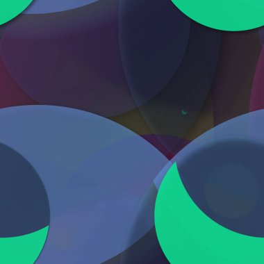 Çok renkli geometrik daire arka plan seamless modeli.