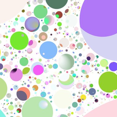 Daire saydam arka plan - eğilim seamless modeli.