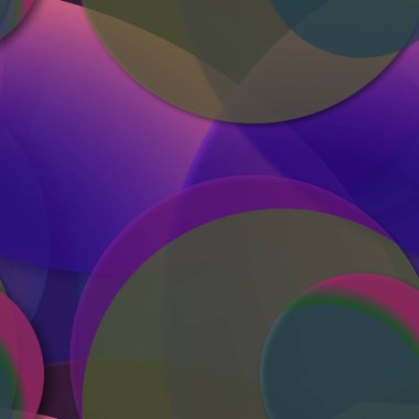 Çok renkli geometrik daire arka plan seamless modeli.