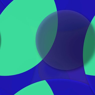 Çok renkli geometrik daire arka plan seamless modeli.