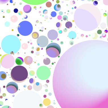 Çok renkli geometrik daire arka plan seamless modeli.