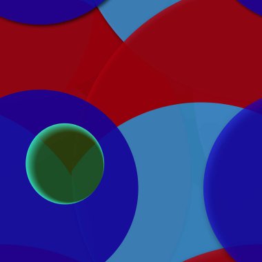 Çok renkli geometrik daire arka plan seamless modeli.