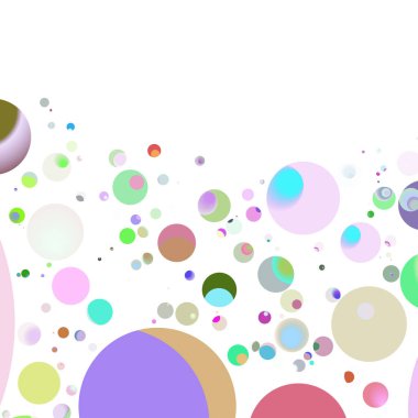 Daire saydam arka plan - eğilim seamless modeli.