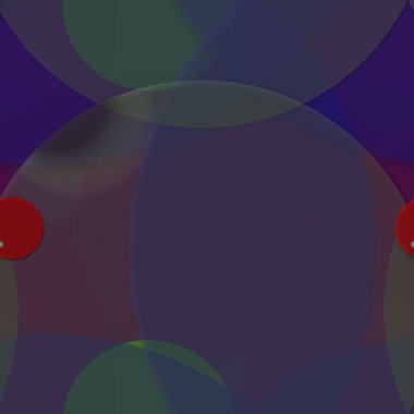 Daire saydam arka plan - eğilim seamless modeli.