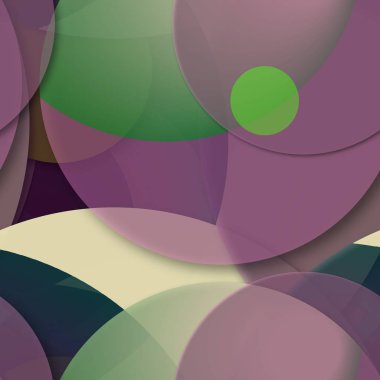 Çok renkli geometrik daire arka plan seamless modeli.