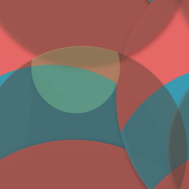 Daire saydam arka plan - eğilim seamless modeli.