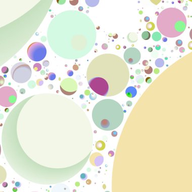 Çok renkli geometrik daire arka plan seamless modeli.