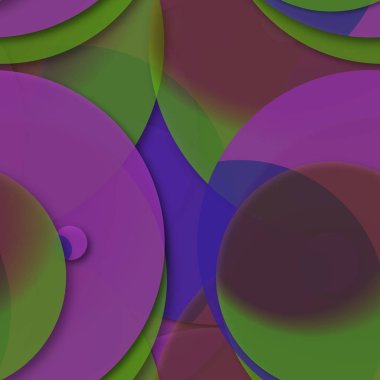 Daire saydam arka plan - eğilim seamless modeli.