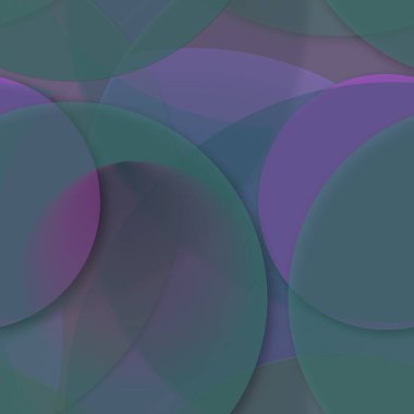 Daire saydam arka plan - eğilim seamless modeli.