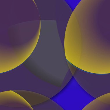 Daire saydam arka plan - eğilim seamless modeli.