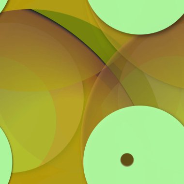 Daire saydam arka plan - eğilim seamless modeli.