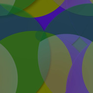 Daire saydam arka plan - eğilim seamless modeli.