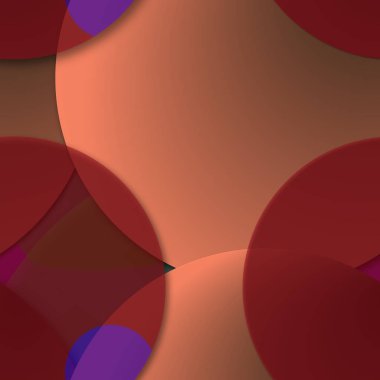 Çok renkli geometrik daire arka plan seamless modeli.