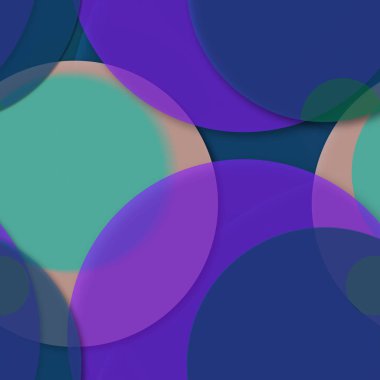 Çok renkli geometrik daire arka plan seamless modeli.
