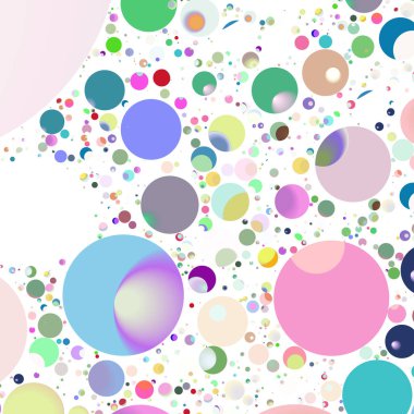 Daire saydam arka plan - eğilim seamless modeli.