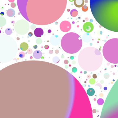 Çok renkli geometrik daire arka plan seamless modeli.