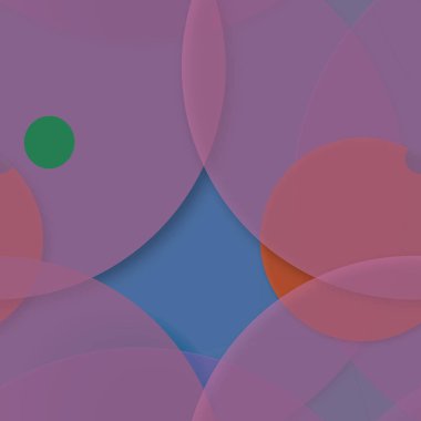 Daire saydam arka plan - eğilim seamless modeli.