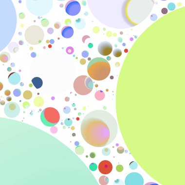 Çok renkli geometrik daire arka plan seamless modeli.