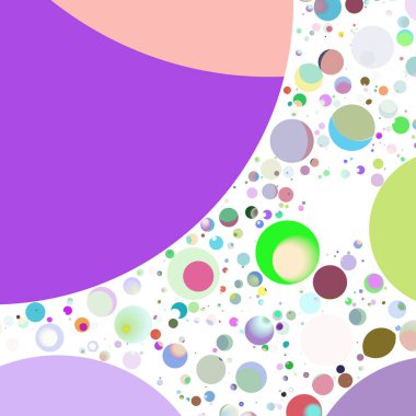 Çok renkli geometrik daire arka plan seamless modeli.