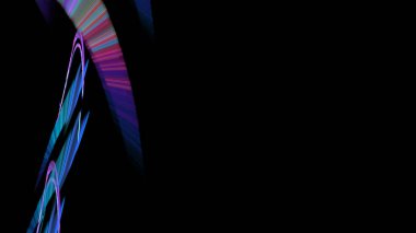 Fantezi kaotik renkli fraktal desen. Soyut Fraktal şekiller. 3D render resimde arka plan veya duvar kağıdı.