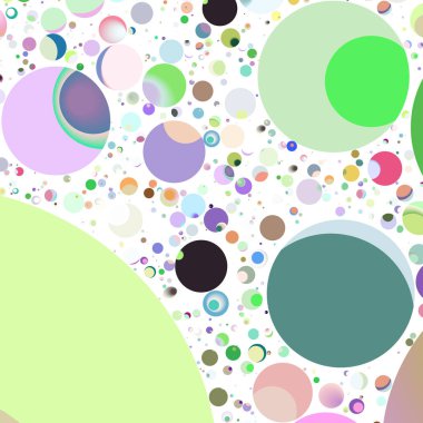 Çok renkli geometrik daire arka plan seamless modeli.