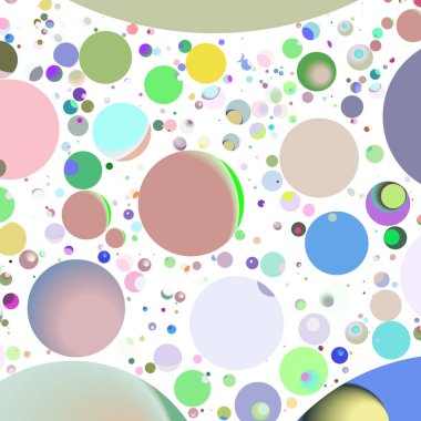 Daire saydam arka plan - eğilim seamless modeli.