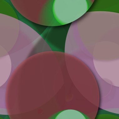 Çok renkli geometrik daire arka plan seamless modeli.