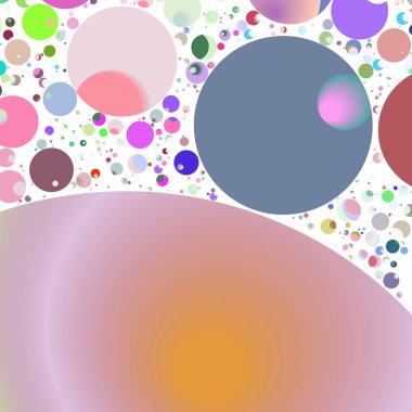 Daire saydam arka plan - eğilim seamless modeli.