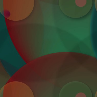 Çok renkli geometrik daire arka plan seamless modeli.