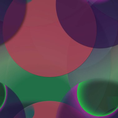 Çok renkli geometrik daire arka plan seamless modeli.