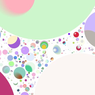 Çok renkli geometrik daire arka plan seamless modeli.