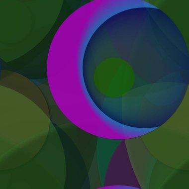 Çok renkli geometrik daire arka plan seamless modeli.