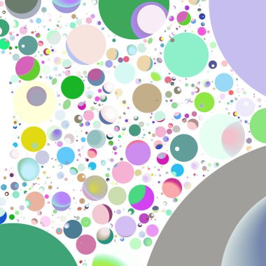 Daire saydam arka plan - eğilim seamless modeli.