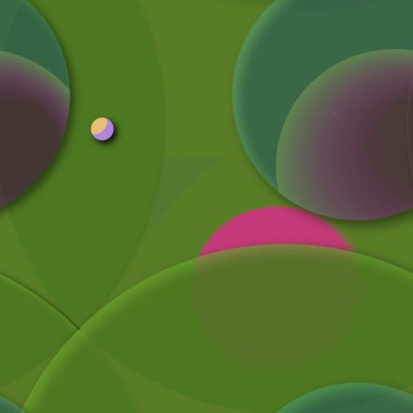 Daire saydam arka plan - eğilim seamless modeli.