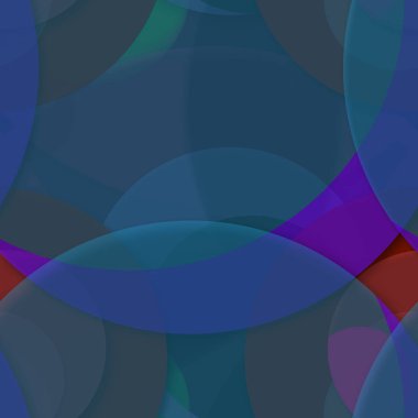 Çok renkli geometrik daire arka plan seamless modeli.