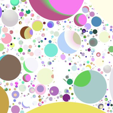 Çok renkli geometrik daire arka plan seamless modeli.