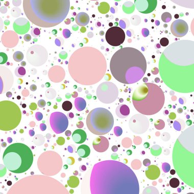 Çok renkli geometrik daire arka plan seamless modeli.