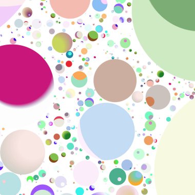 Çok renkli geometrik daire arka plan seamless modeli.