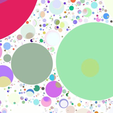 Çok renkli geometrik daire arka plan seamless modeli.