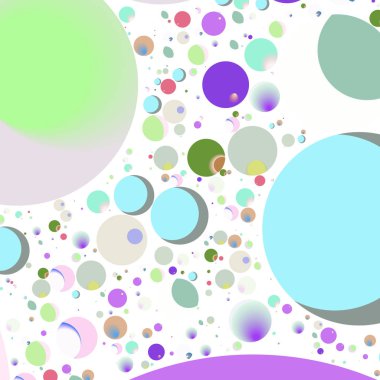 Daire saydam arka plan - eğilim seamless modeli.